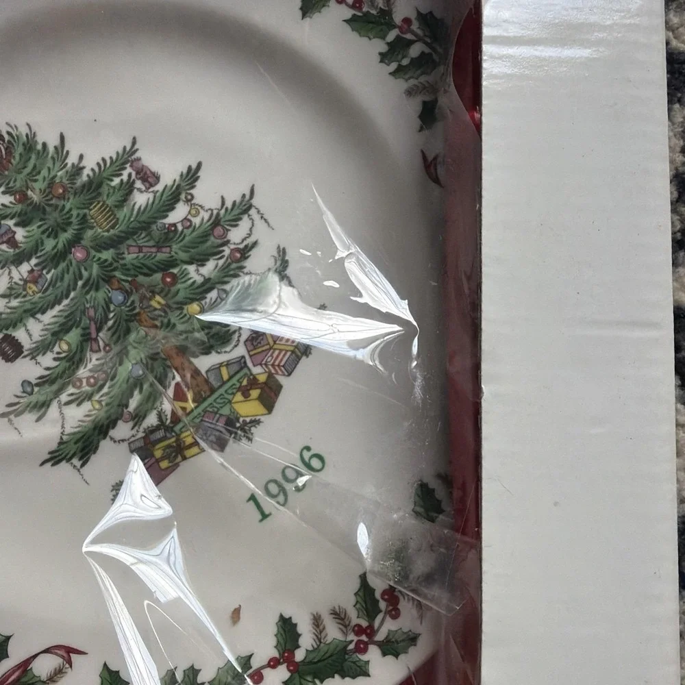 VTG Holiday Spode Christmas Tree Collector 8